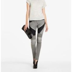 BCBGMaxAzria Jada Moto Jeans